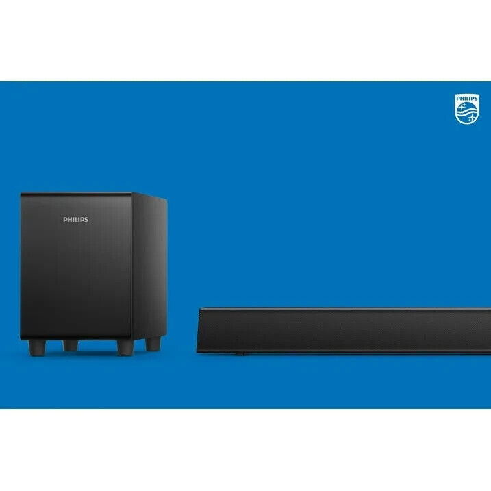 Philips Soundbar 5000 Series B5306 Speaker & Subwoofer -READ NOTES: No HDMI Port