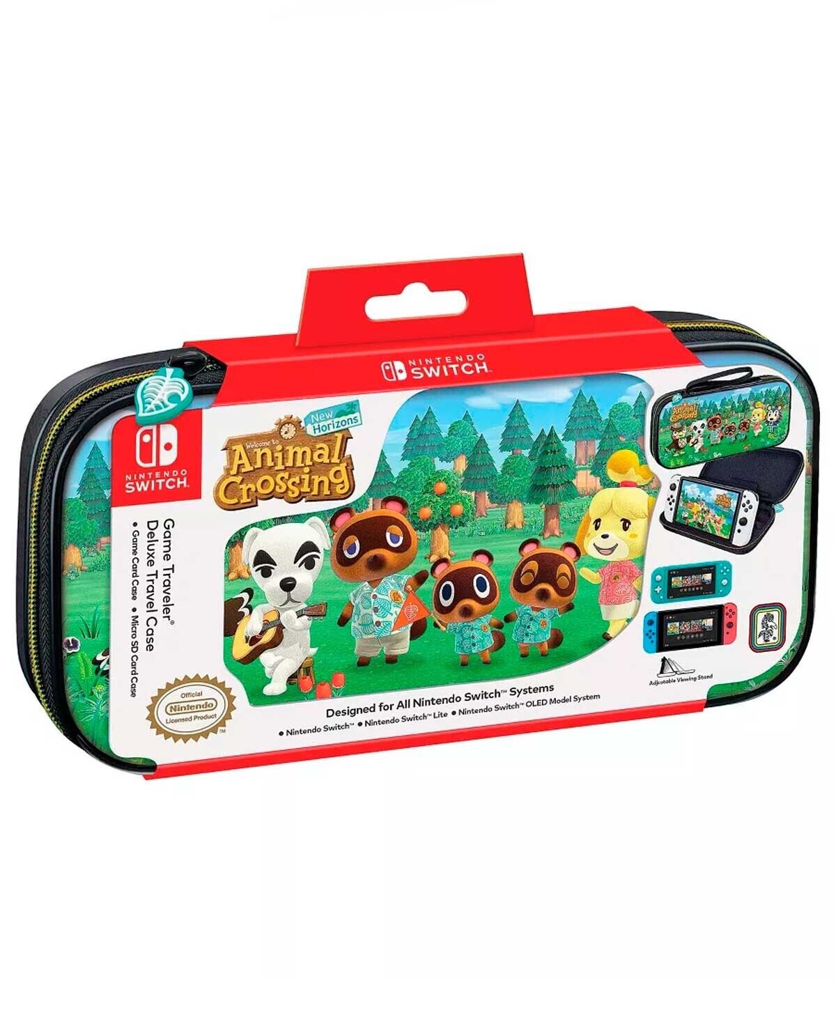 Nintendo Switch/Lite Game Traveler Deluxe Pack, Animal Crossing Edition