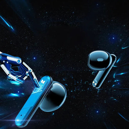 Monster AirMars XKT09 Wireless Gaming Headphones w/ Bluetooth, Blue - BRAND NEW!