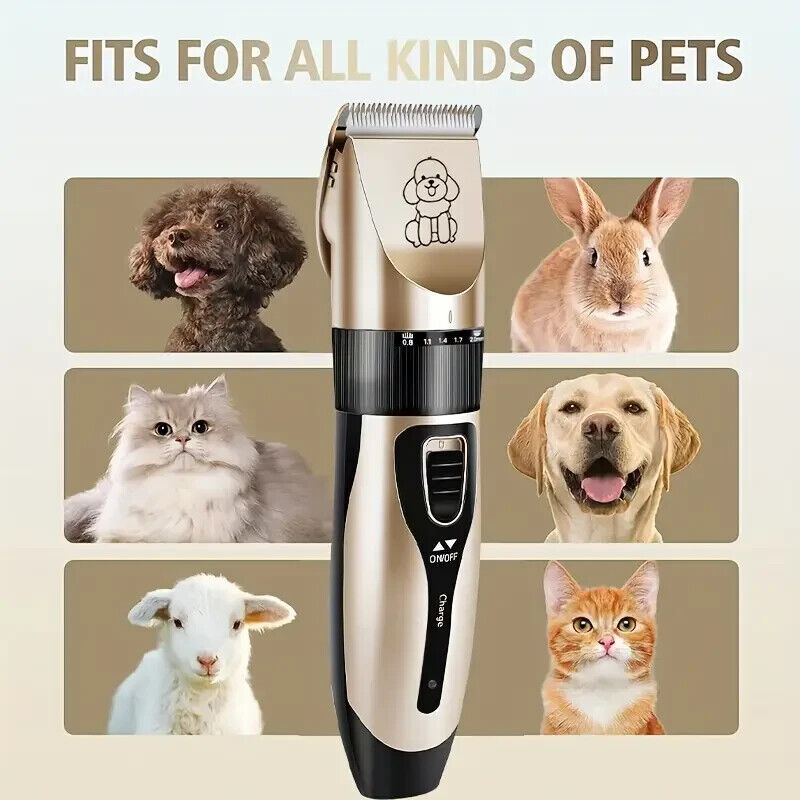 Professional Pet Grooming Kit - Usb Rechargeable Electric Clippers