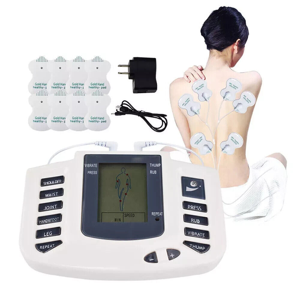 JR309 Electronic Pulse Massager Tens Ems Machine Electrical Nerve Muscle