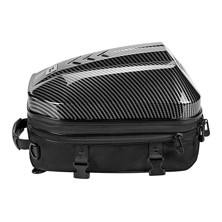 Iron Jias 35L Large Waterproof Hard Motorcycle Helmet Bag, Black