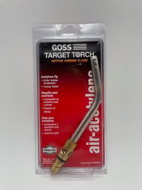 Goss Target Torch Air-Acetylene GA-11 Tip for GG-4 Torch - NEW