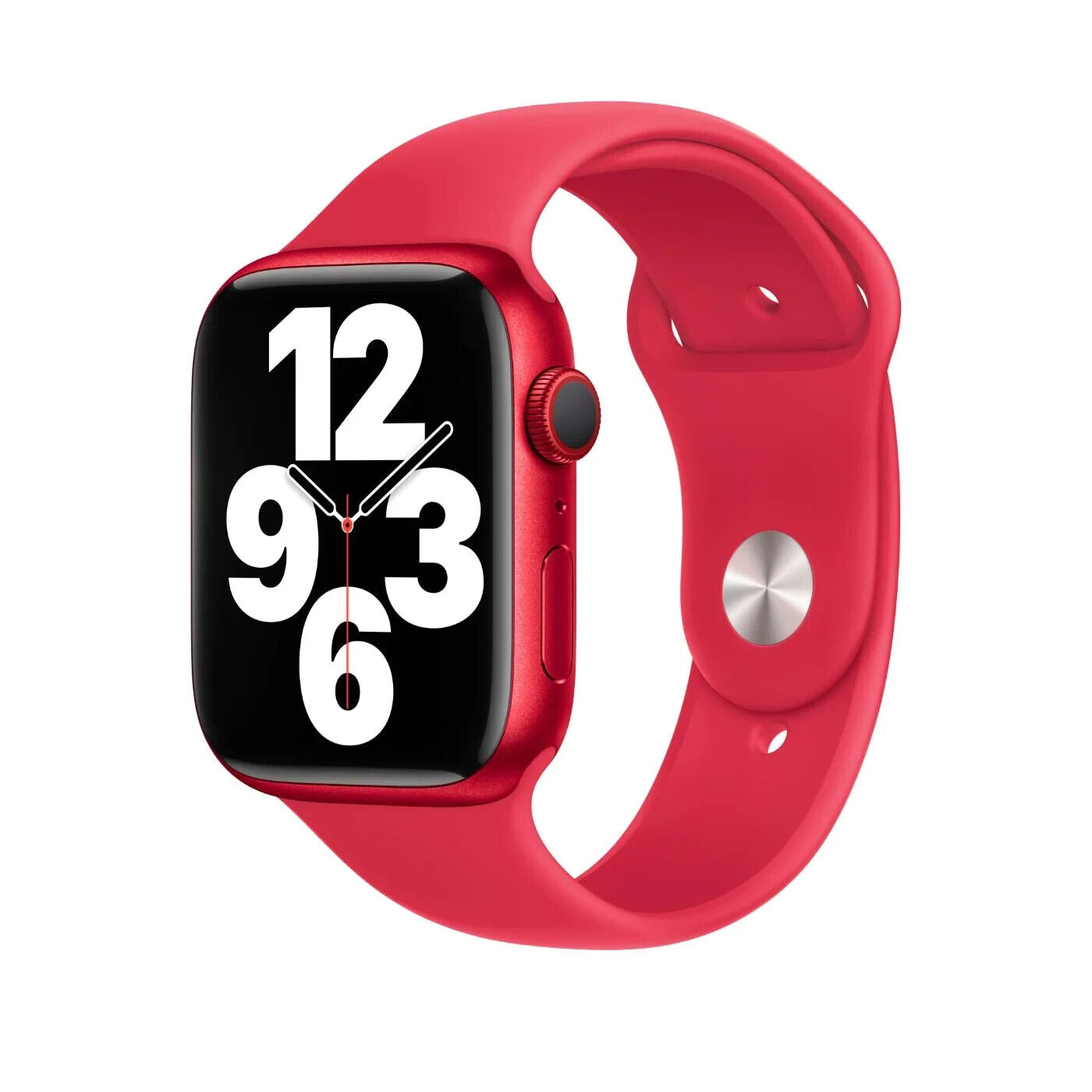 Brand New! Genuine Apple Watch Sport Band 38mm SM/ML Red MLD82ZM/A, Stainless