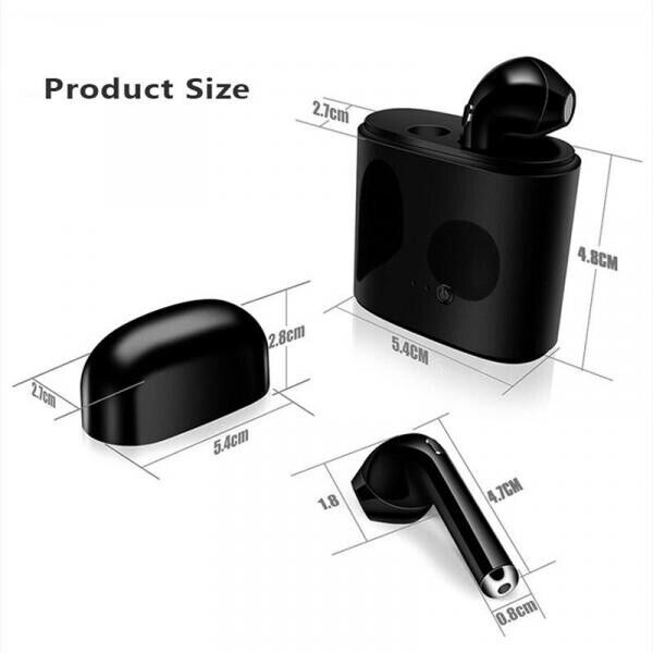 NEW! TWS I7S Wireless Bluetooth Earphones/Headphones/Earbuds for iPhone/Samsung