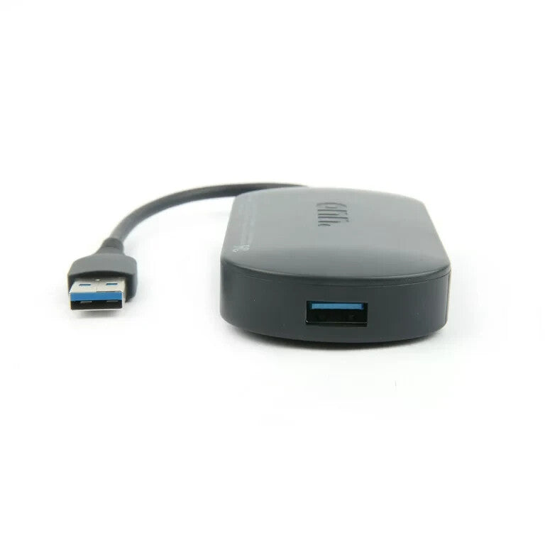 Surf Onn. Powered USB 3.0 Hub w/ 4 USB 3.0 Ports, Black