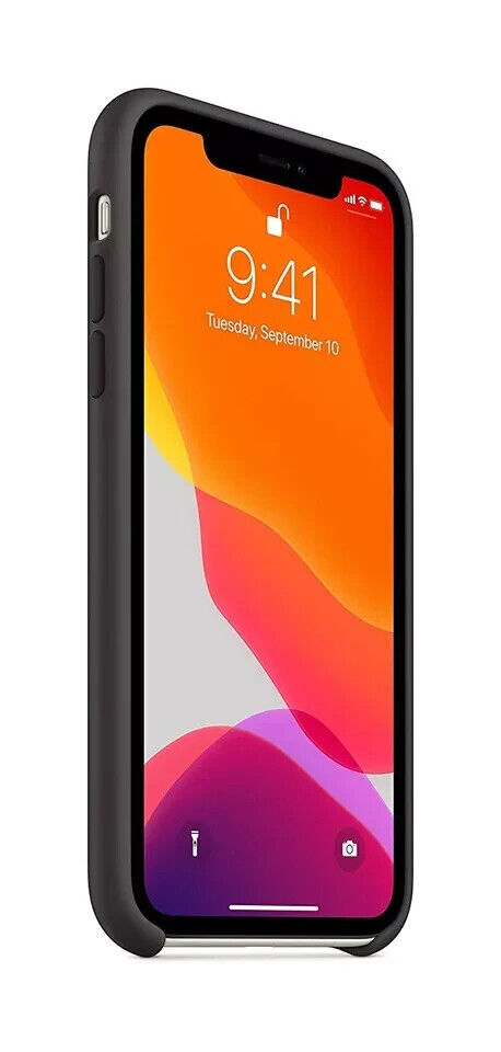 NEW OEM Apple iPhone 11 Silicone Case - Black (MWVU2ZM/A)