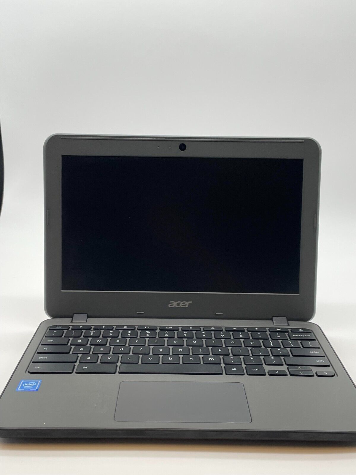 UNTESTED/NO POWER CORD- Acer Chromebook C731- 4GB Ram- 16HDD- 16SDD- 1.60GHZ