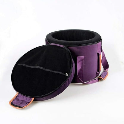 TOPFUND Brand ~ Purple Heavy Duty Crystal Singing Bowl *Only the Carrying Case*