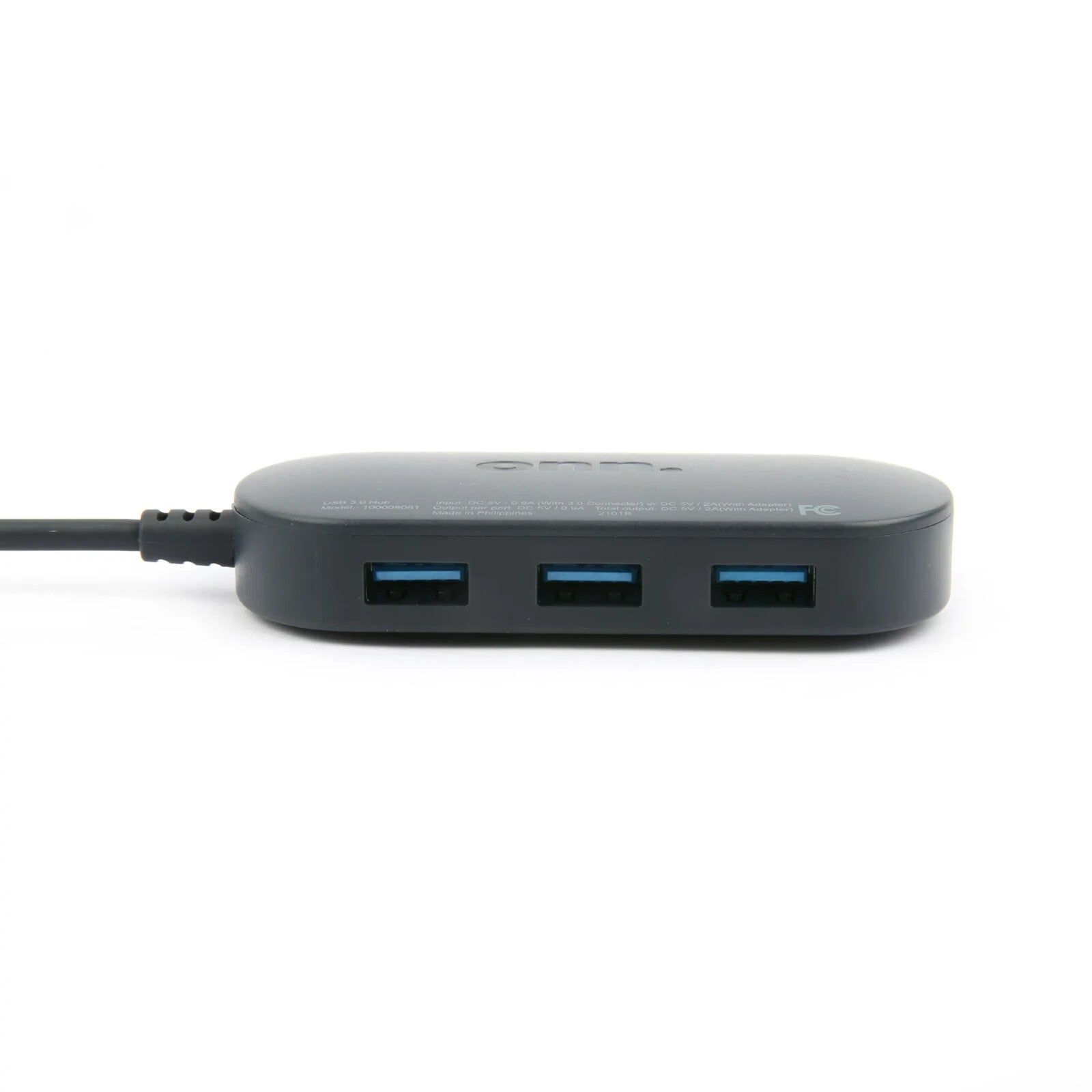 Surf Onn. Powered USB 3.0 Hub w/ 4 USB 3.0 Ports, Black