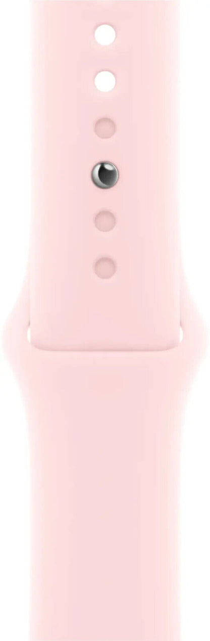 Apple Watch Sport Band 41mm S/M Small/Medium - Light Pink w/ Stainless Steel Pin