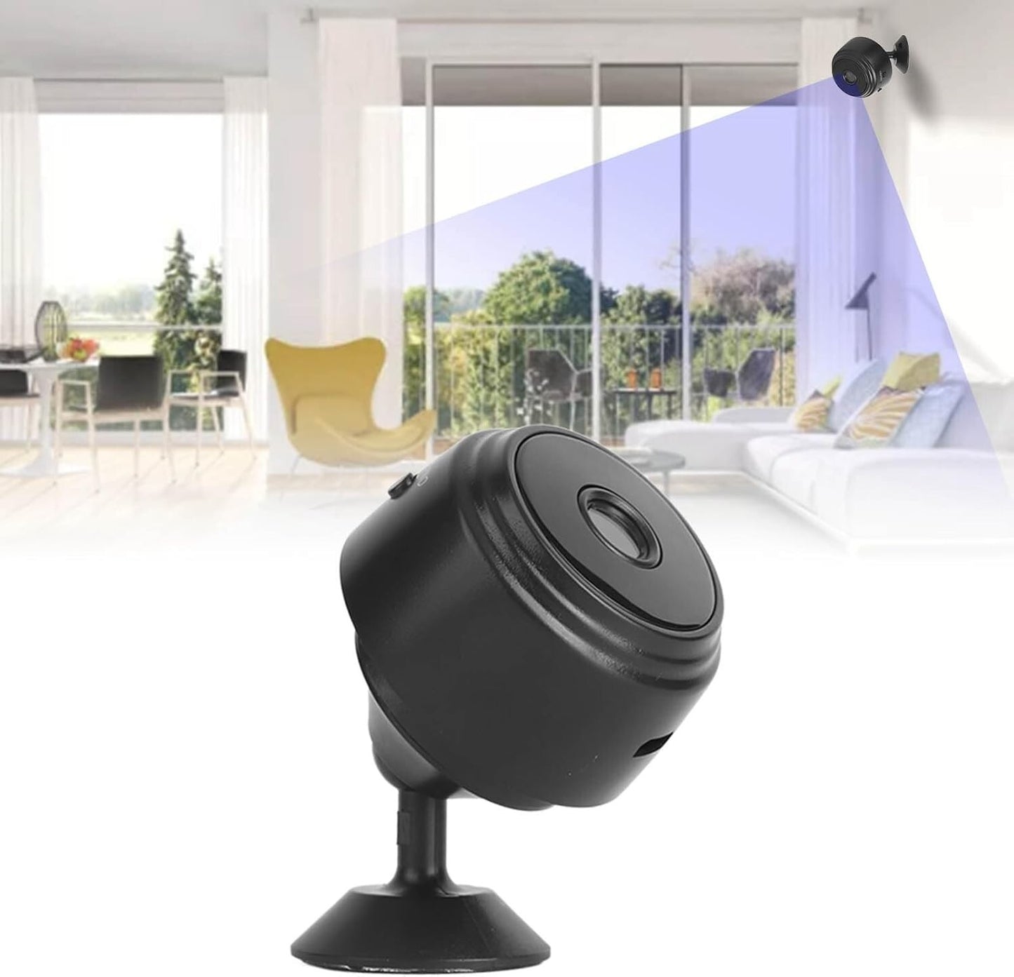 YsxLite 1080p Mini CCTV Camera, Black