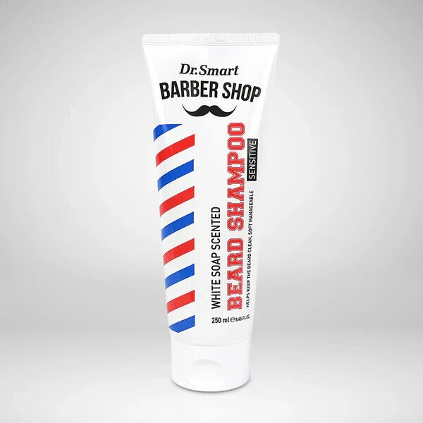 White Soap Scented, Sensitive - Dr Smart - Barber Shop Beard Soap