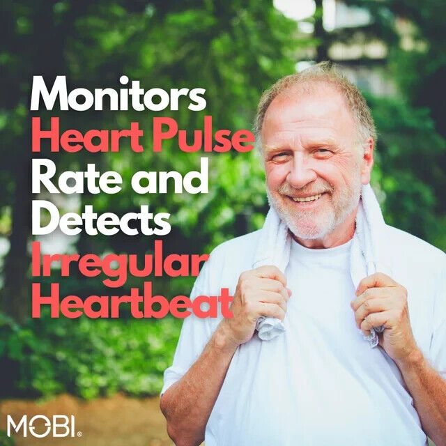 MOBI Advanced Automatic Arm Blood Pressure Monitor Includes Carrying Case