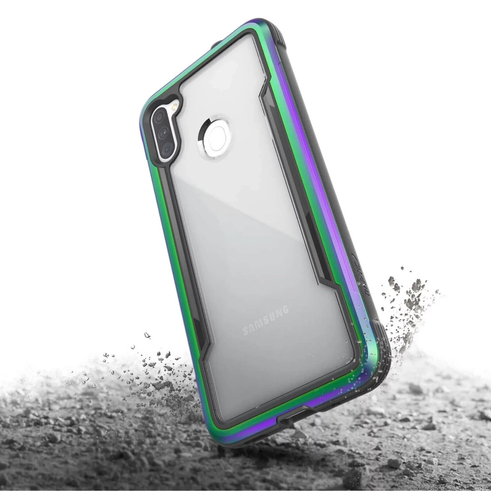 Raptic Shield Multi Color Case For Galaxy A11