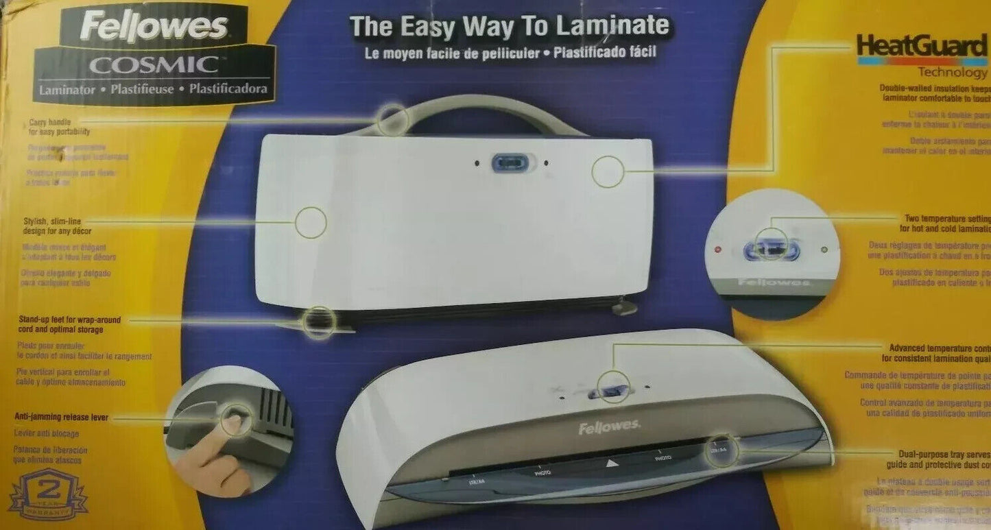 Fellowers Cosmic ~ Laminator protect and preserve photos and documents