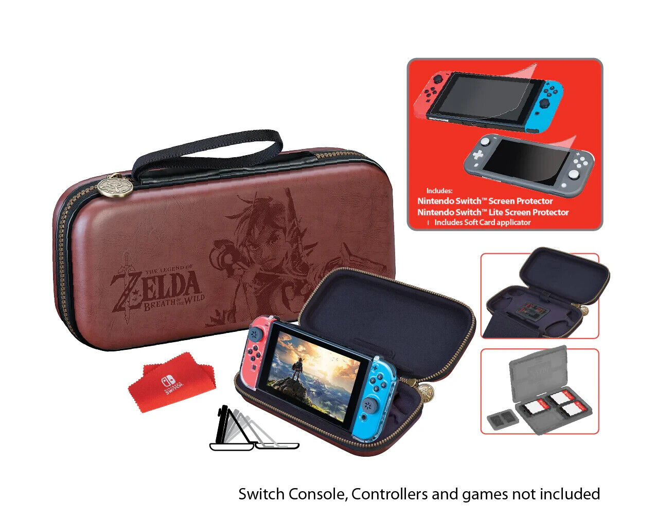 Nintendo Switch/Lite Game Traveler Deluxe Action Pack Zelda Breath of the Wild