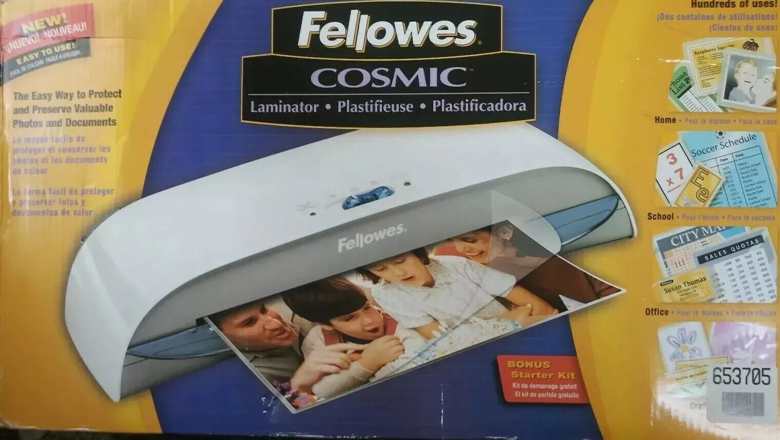 Fellowers Cosmic ~ Laminator protect and preserve photos and documents