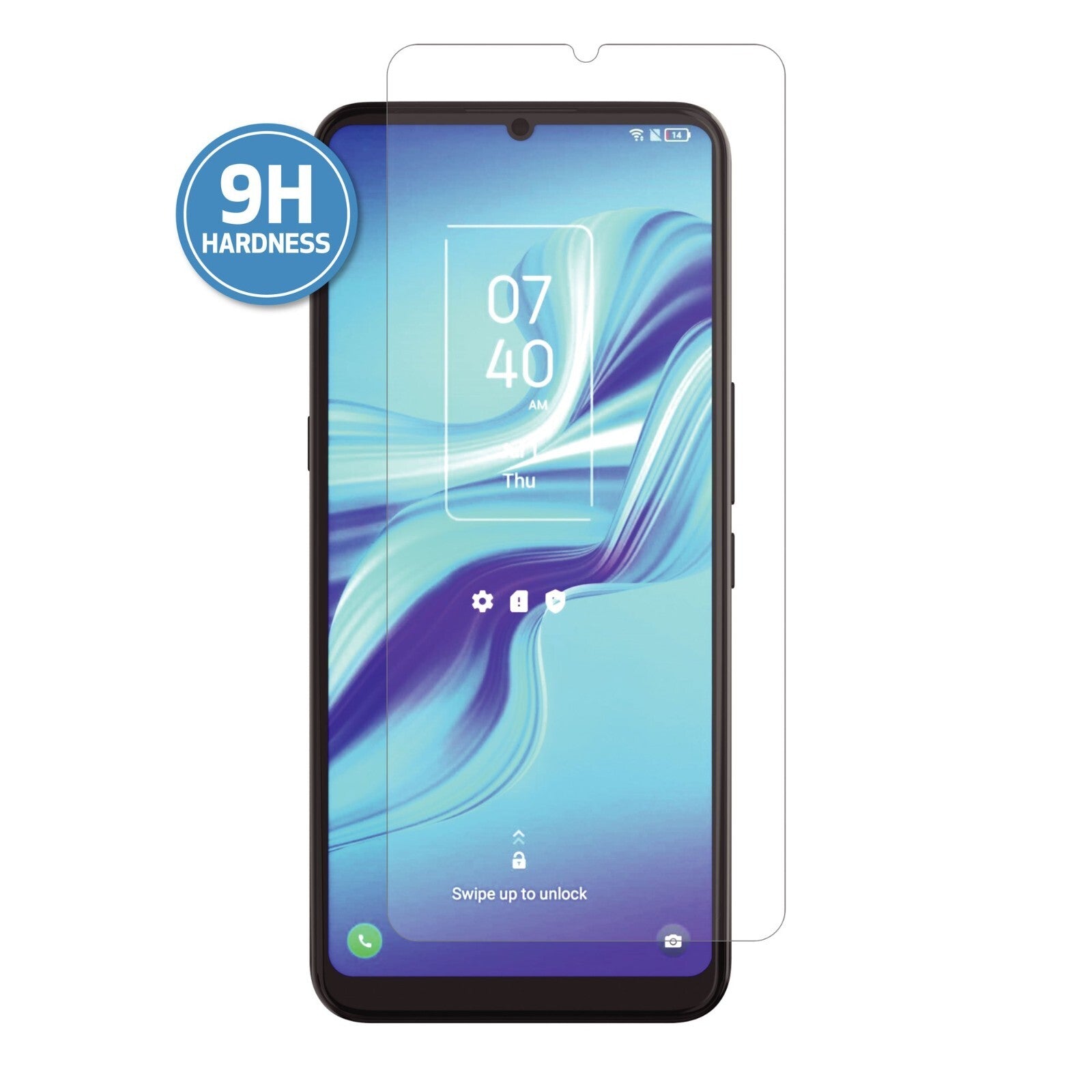 New Alcatel TCL 4X 5G: DuraGlass Tempered Glass Screen Protector | PACK OF THREE