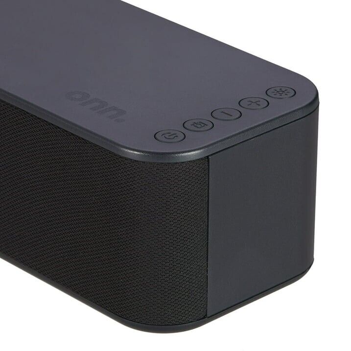 Onn 20'' 2.0 LED Soundbar with 2 Speakers, Black - READ NOTES - USB DOESN'T WORK