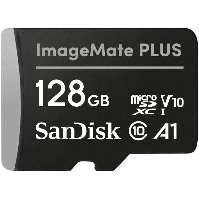 SanDisk ImageMate 128GB microSDXC UHS-I Memory Card w/ Adapter