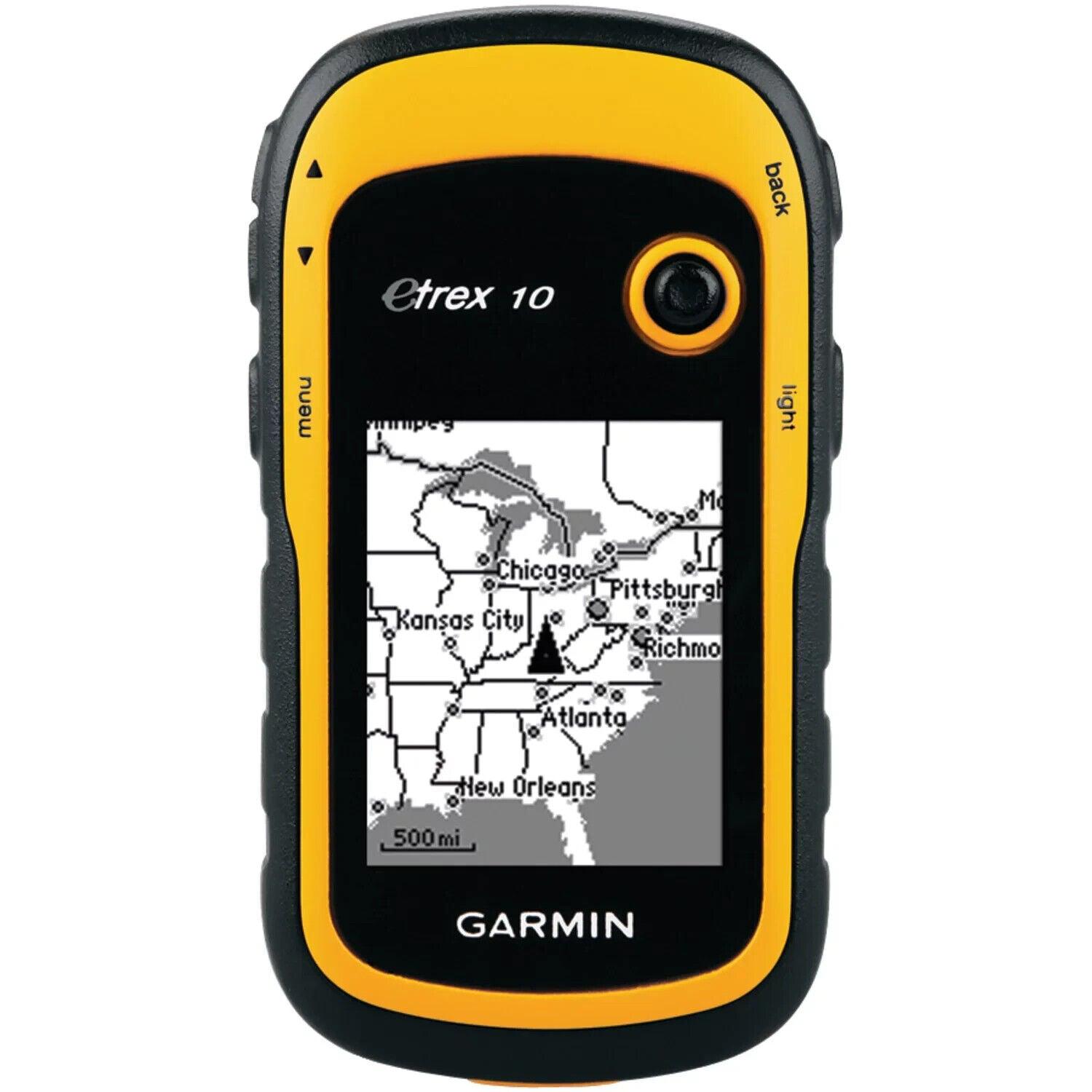 Garmin eTrex 10 2.2 inch Handheld GPS Receiver