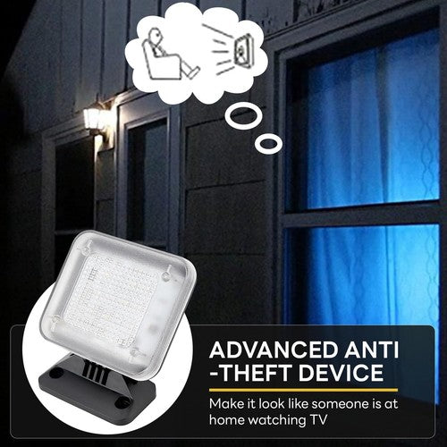 LED Light Anti-Thief Simulator Burglar Deterrent Home Security LED Device