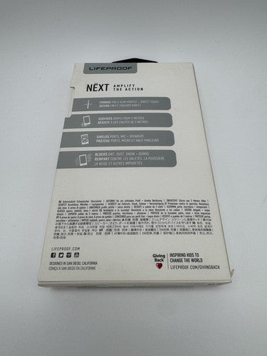 Lifeproof Next Case ~ Designed for Samsung Galaxy S10, Ultra Clear and Purple