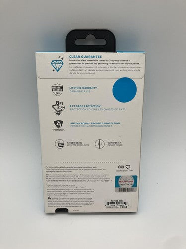 Speck Products GemShell iPhone 12 Mini Case/5.4" 2020, Clear/Clear (137596-5085)