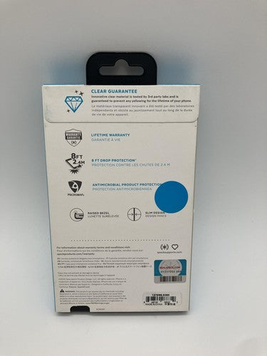 Speck Products GemShell iPhone 12 Mini Case/5.4" 2020, Clear/Clear (137596-5085)