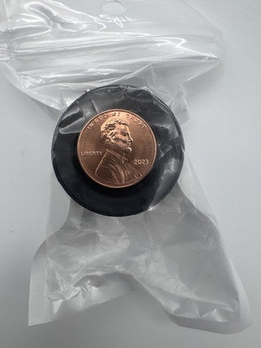 Tiny Black bitmore Pairable Wireless Speaker 1&1/2 inches w/Keyring