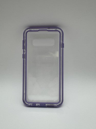 Lifeproof Next Case ~ Designed for Samsung Galaxy S10, Ultra Clear and Purple