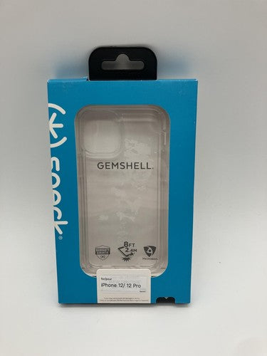 Speck Products GemShell iPhone 12 Mini Case/5.4" 2020, Clear/Clear (137596-5085)