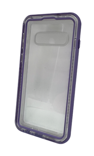 Lifeproof Next Case ~ Designed for Samsung Galaxy S10, Ultra Clear and Purple