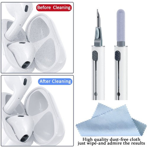 Earbud Cleaner Kit, Multi-Function Cleaning Pen for Headphones, Earbuds
