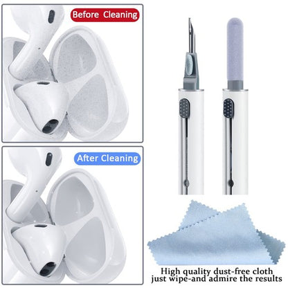 Earbud Cleaner Kit, Multi-Function Cleaning Pen for Headphones, Earbuds