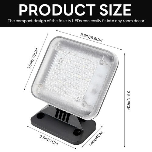 LED Light Anti-Thief Simulator Burglar Deterrent Home Security LED Device