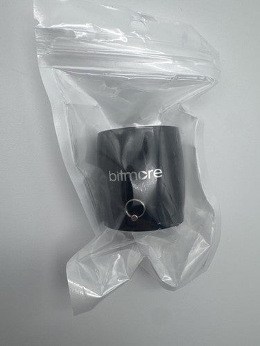Tiny Black bitmore Pairable Wireless Speaker 1&1/2 inches w/Keyring