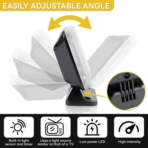 LED Light Anti-Thief Simulator Burglar Deterrent Home Security LED Device