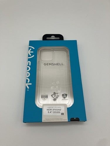 Speck Products GemShell iPhone 12 Mini Case/5.4" 2020, Clear/Clear (137596-5085)