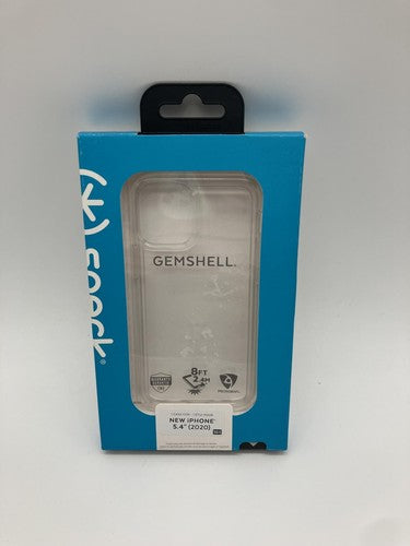 Speck Products GemShell iPhone 12 Mini Case/5.4" 2020, Clear/Clear (137596-5085)