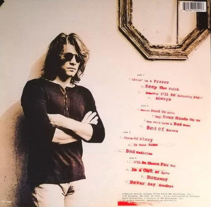 UMG The Best of Bon Jovi - Cross Road (Record) **Damaged Sleeve & Warped Vinyl