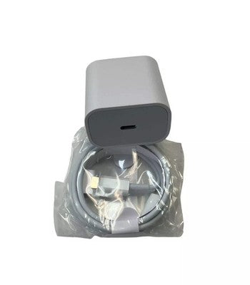 NEW 20 COUNT Foxconn 18W Wall Cubes/Brick &Type-C to 8-Pin Connector for iPhones