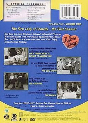 BRAND NEW SEALED - I Love Lucy - Season One: Vol. 2 (DVD)