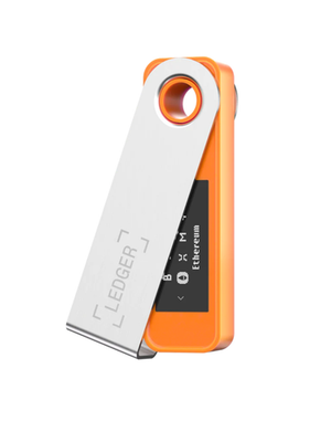 Ledger Nano S Plus Hardware Wallet - Black - Orange - Blue - White - Ice