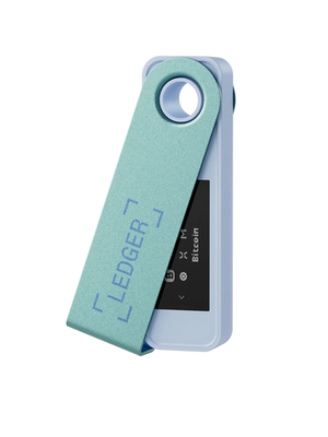 Ledger Nano S Plus Hardware Wallet - Black - Orange - Blue - White - Ice