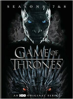 Game of Thrones: Season 7-8 [DVD] Slipsleeve Packaging