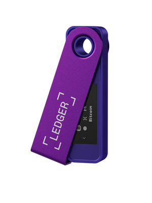 Ledger Nano S Plus Hardware Wallet - Black - Orange - Blue - White - Ice