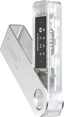 Ledger Nano S Plus Hardware Wallet - Black - Orange - Blue - White - Ice