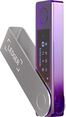 Ledger Nano X Hardware Wallet Purple - Orange - Black